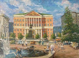 Моссовет (2010, х.м., 60x80, арт. 13к37) - 51 000 ₽