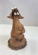 коза (2015, терракота, 9x5, арт. 35п1) - 350 ₽
