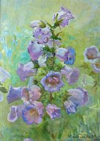 Колокольчики (2013, х.к.м., 45x33, арт. 26К.6) - 23 800 ₽