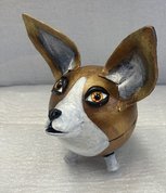 Корги шкатулка (2025, смешанная техника, 13x9, арт. 48п42) - 2 600 ₽