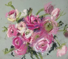 Розочки (год не указан, бум,пастель, 14.5x16.5, арт. 12К.55) - 1 700 ₽