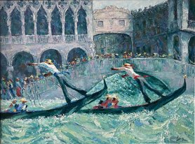 Ветер с лагуны (2024, х.м., 60x80, арт. 76к32) - 76 500 ₽