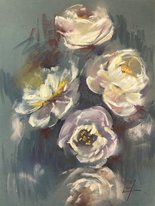 Пионы (год не указан, бум.,темпера,пастель, 65x50, арт. 12К.32) - 8 500 ₽