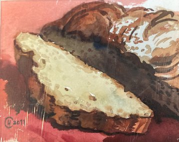 Булочка (2011, б.акв., 9.5x12, арт. 42К.039) - 850 ₽