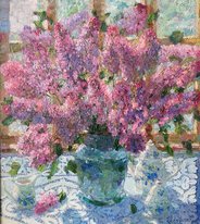 Запах сирени (2018, х.м., 50x56, арт. 56К.20) - 12 500 ₽