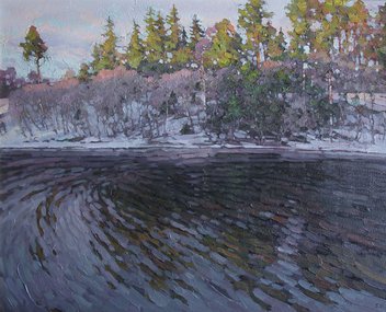 Весенняя вода (2018, х.м., 40x60, арт. 35К.56) - 39 500 ₽