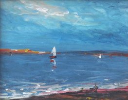 Море (2018, орг.акр.м., 23x30, арт. 02К.7) - 12 000 ₽