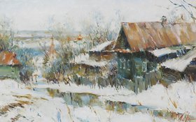 Зима 3 (2017, х.м., 25.5x39, арт. 41К.44) - 11 900 ₽