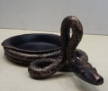 подсвечник змея (2018, металл, ковка, 7x14, арт. 80п4) - 2 400 ₽