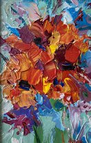 Маки (2015, орг.м., 30x20, арт. 76К.15) - 8 500 ₽