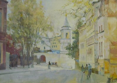Москва (2016, х.м., 40x50, арт. 110К.03) - 19 000 ₽