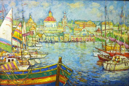 Венеция (2012, орг.м., 40x60, арт. 26К.7) - 13 600 ₽