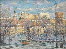 Яузские ворота (2011, х.м., 60x80, арт. 13к35) - 68 000 ₽