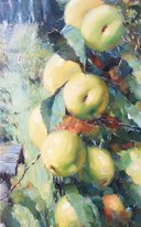 Яблоки (2019, х.м., 50x30, арт. 41К.78) - 25 500 ₽