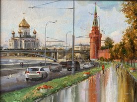 Теплая осень (2024, х.м., 30x40, арт. 88К.45) - 15 000 ₽