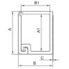 кабель-канал 10х10 dkc in-liner classic 00301 белый