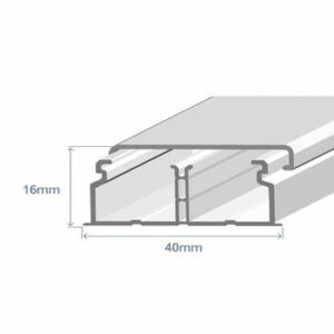 Кабель-канал 40х16 Efapel 10060 CBR белый