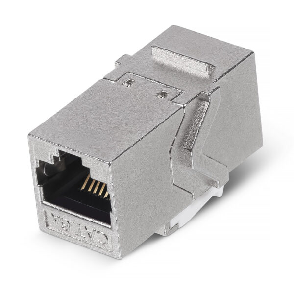 cabeus ca-8p8c-c6a-sh проходной адаптер, rj45-rj45 (8p8c), категория 6a, экранированный