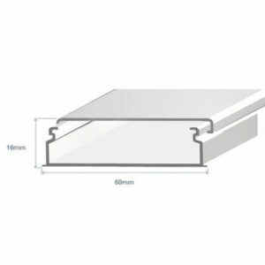 Кабель-канал 60х16 Efapel 10170 CBR белый