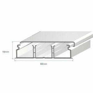 Кабель-канал 60х16 Efapel 10070 CBR белый