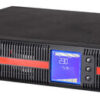 powercom mrt-1500se источник бесперебойного питания macan, on-line, 1500 ва / 1500 вт, rack/tower, iec, lcd, serial+usb, smartslot, подкл. доп. батарей