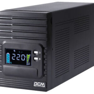 Powercom SPT-1000-II LCD Источник бесперебойного питания Smart King Pro+ 800Вт 1000ВА черный