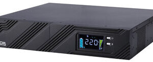 PowerCom SPR-1500 LCD Источник бесперебойного питания LCD SMART KING PRO+, Line-Interactive, 1500VA / 1200W, Rack/Tower, IEC, Serial+USB, SmartSlot