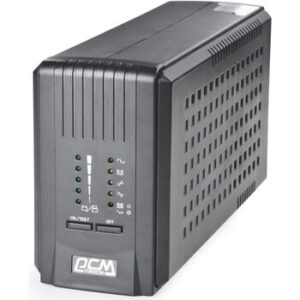 Powercom SPT-500-II Источник бесперебойного питания Powercom SMART KING PRO+, Интерактивная, 500 ВА / 400 Вт, Tower, IEC, USB, USB