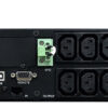powercom srt-1000a lcd источник бесперебойного питания smart-smart rt, line-interactive, 1000va / 900w, rack/tower, iec, serial+usb, smartslot, подкл. доп. батарей