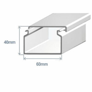 Кабель-канал 60х40 Efapel 13030 CBR белый
