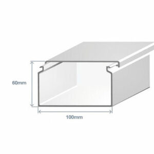 Кабель-канал 100х60 Efapel 13080 CBR белый