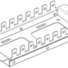 панель телефонная в шкаф 10" цмо пт-9-10