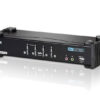 aten cs1784a-at-g переключатель, электрон., kvm+audio+usb 2.0, 1 user usb+dvi, 4 cpu usb+dvi, со шнурами usb 4х1.8м., 2560x1600 60hz dvi-d dual link/2048x1536 dvi-a, настол., исп.стандарт.шнуры, без osd, некаскад., (win2000/xp/vista/mac/linux/sun)