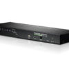 aten cs1708a-at-g переключатель, электрон., kvm, 1 user ps2/usb+vga,, 8 cpu ps2/usb+vga, со шнурами usb 2х1,8м,, 2048x1536, 1u 19", исп,спец,шнуры, osd, каскад 256