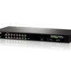 aten cs1316-at-g переключатель, электрон., kvm, 1 user ps2/usb+vga, 16 cpu ps2/usb+vga, со шнуром для подключ. консоли ps2/usb 0.27м., 2048x1536, 1u 19", исп.спец.шнуры, osd, каскад 256/2 уровня