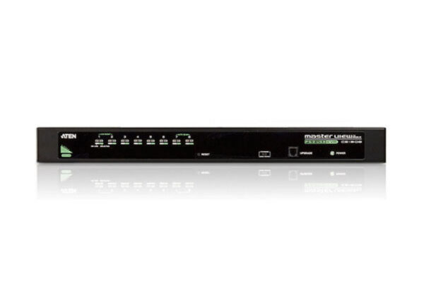 aten cs1308-at-g переключатель, электрон., kvm, 1 user ps2/usb+vga, 8 cpu ps2/usb+vga, со шнуром для подключ. консоли ps2/usb 0.27м., 2048x1536, 1u 19", исп.спец.шнуры, osd, каскад 64/2 уровня