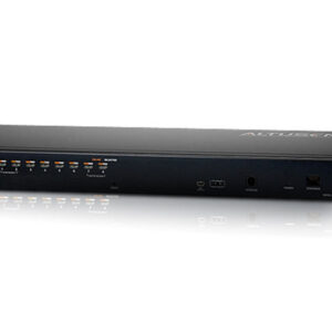 ATEN/ALTUSEN KH1508Ai-AX-G Переключатель, электрон., KVM, 1 local user PS2/USB+VGA+1 IP, 8 cpu (PS2/USB/Sun+VGA)/RS232, без модулей, 1600x1200 60Hz (30м), 1U 19", исп.спец.модули и UTP, OSD, каскад 128