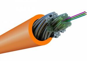Оптоволоконный кабель 50/125 OM2 многомодовый Hyperline FO-AWS1-IN-50-2-LSZH-OR 2 волокна
