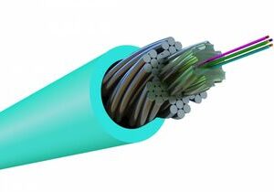 Оптоволоконный кабель 50/125 OM3 многомодовый Hyperline FO-AWS1-IN-503-4-LSZH-AQ 4 волокна