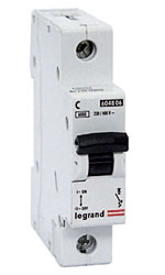 LEGRAND 407263 Автоматический выключатель, серия DX3-E, C16A, 16A, 1-полюсный