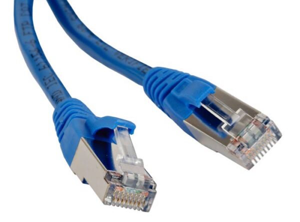 патч-корд hyperline pc-lpm-stp-rj45-rj45-c6-1m-lszh-bl кат.6 1 м синий