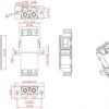 hyperline fa-p11z-dlc/dlc-n/wh-bg оптический проходной адаптер lc-lc, mm, duplex, корпус пластиковый, бежевый, белые колпачки