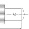 hyperline fa-p11z-fc/sc-n/rd-bl оптический проходной адаптер fc-sc, sm, simplex, корпус пластиковый, синий, красные колпачки