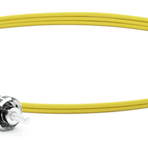 Патч-корд оптический ST-ST Hyperline FC-S2-9-ST/UR-ST/UR-H-50M-LSZH-YL 9/125 50 м