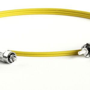 Патч-корд оптический FC-ST Hyperline FC-D2-9-FC/UR-ST/UR-H-50M-LSZH-YL 9/125 50 м