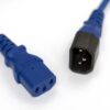 кабель питания монитор-компьютер hyperline pwc-iec13-iec14-0.5-bl 0.5 метра