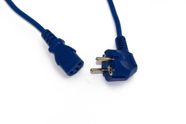 кабель питания компьютера hyperline pwc-iec13-shm-1.8-bl 1.8 метра