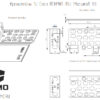 комплект уголков крепежных cisco 1u цмо rckmnt-1ru