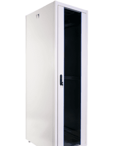 Шкаф телекоммуникационный напольный ЭКОНОМ 42U (600х600) дверь перфорированная 2 шт.