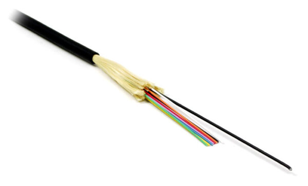оптоволоконный кабель 9/125 одномодовый hyperline fo-dt-in/out-9s-2-lszh-bk 2 волокна